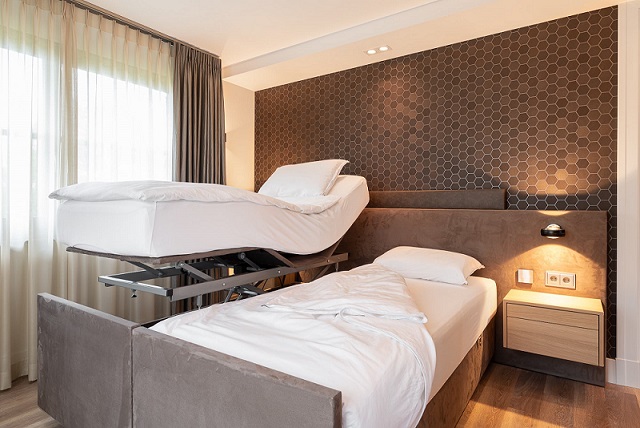 hoog laag bed