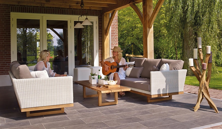 tuinset recreatiewoning